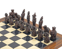 Berkeley Chess Mandarin Russet sjakkbrikker