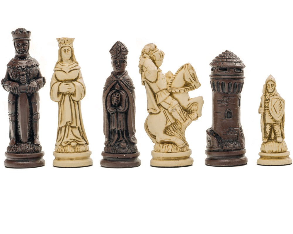 Berkeley Chess Camelot Russet Sjakkbrikker
