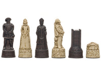 Berkeley Chess engelske russet sjakkbrikker