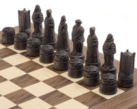 Berkeley Chess engelske russet sjakkbrikker