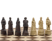 Berkeley Chess engelske russet sjakkbrikker