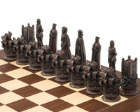 Berkeley Chess Elizabethan Russet sjakkbrikker