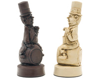 Berkeley Chess Movie Stars Russet Sjakkbrikker