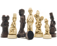Berkeley Chess Movie Stars Russet Sjakkbrikker