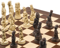 Berkeley Chess Movie Stars Russet Sjakkbrikker
