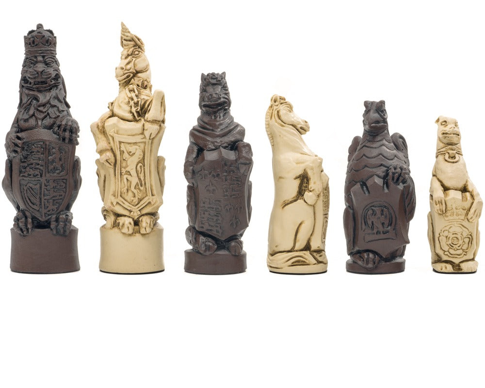 Berkeley Chess Royal Beast Russet Sjakkbrikker
