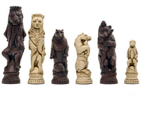 Berkeley Chess Reynard the Fox Russet Sjakkbrikker