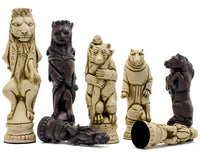 Berkeley Chess Reynard the Fox Russet Sjakkbrikker