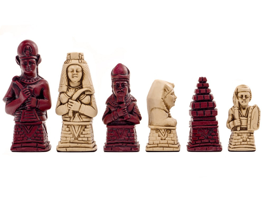 Berkeley Chess – Egyptiske Cardinal sjakkbrikker