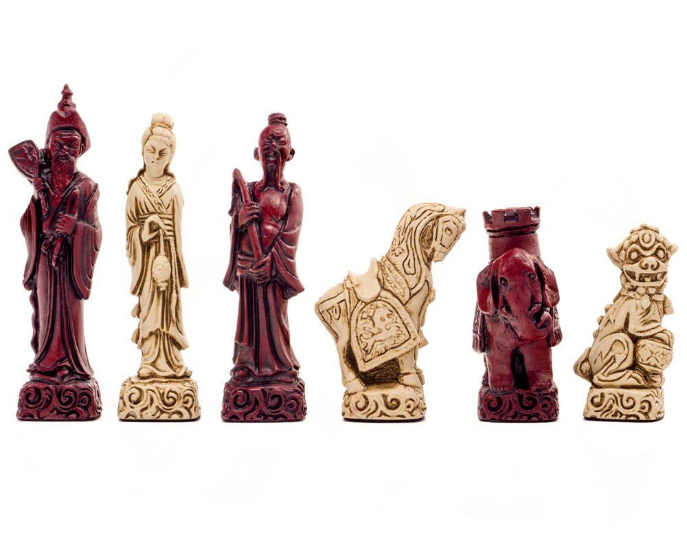 Berkeley Chess Mandarin Cardinal sjakkbrikker