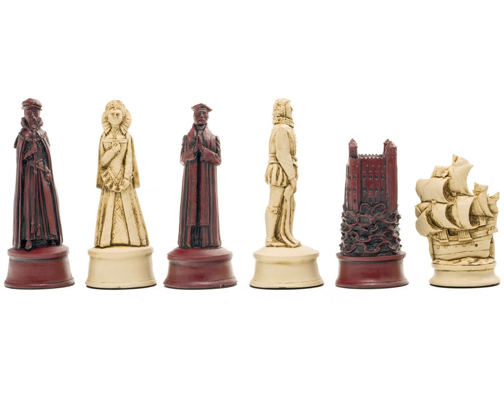 Berkeley Chess Elizabethan Cardinal sjakkbrikker