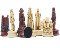 Berkeley Chess Elizabethan Cardinal sjakkbrikker