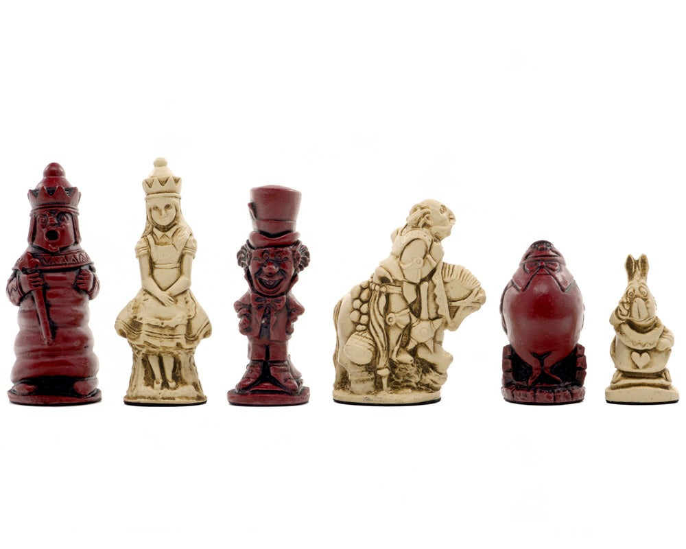 Berkeley Chess Alice in Wonderland Cardinal Sjakkbrikker