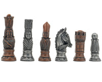 Berkeley Chess — victorianske metalliske sjakkbrikker