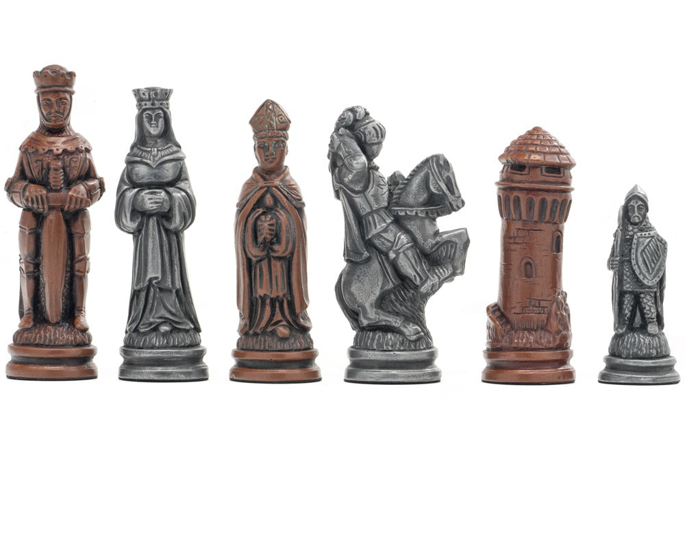 Berkeley Chess Camelot – metalliske sjakkbrikker
