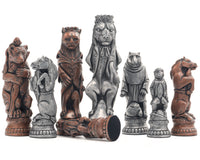 Berkeley Chess Reynard the Fox — metalliske sjakkbrikker