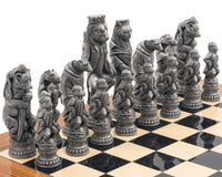 Berkeley Chess Reynard the Fox — metalliske sjakkbrikker