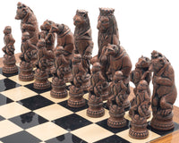 Berkeley Chess Reynard the Fox — metalliske sjakkbrikker