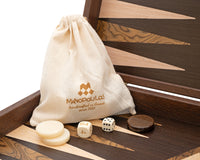 Manopoulos Wenge & Walnut Burl Backgammon-sett