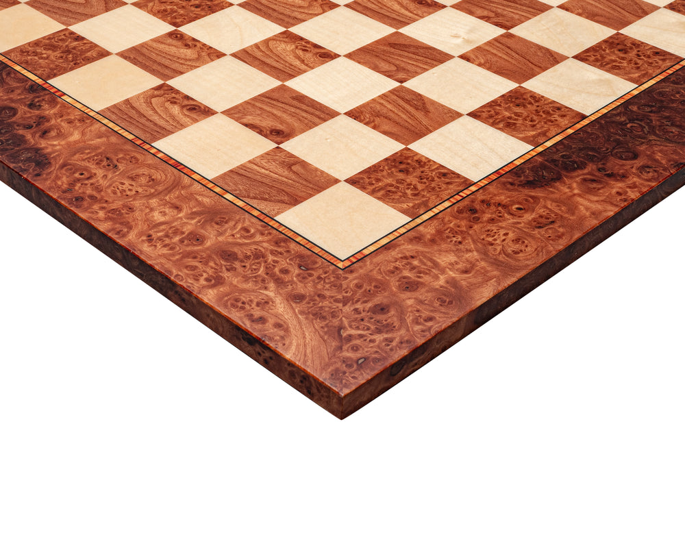 Mastellone Giuseppe Sjakkbrett 44 cm i innfelt almtre