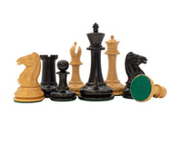 Harrwitz Series — Eboniserte Sjakkbrikker, 8,9 cm