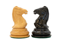 Harrwitz Series — Eboniserte Sjakkbrikker, 8,9 cm