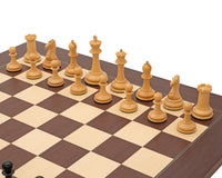 Harrwitz Series — Eboniserte Sjakkbrikker, 8,9 cm