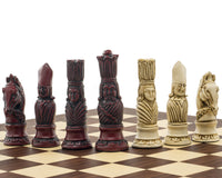 Berkeley Chess Victorian Cardinal Sjakksett i Palisander