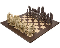 Berkeley Chess Reynard the Fox Russet og Palisander Grand Sjakksett