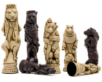 Berkeley Chess Reynard the Fox Russet og Palisander Grand Sjakksett