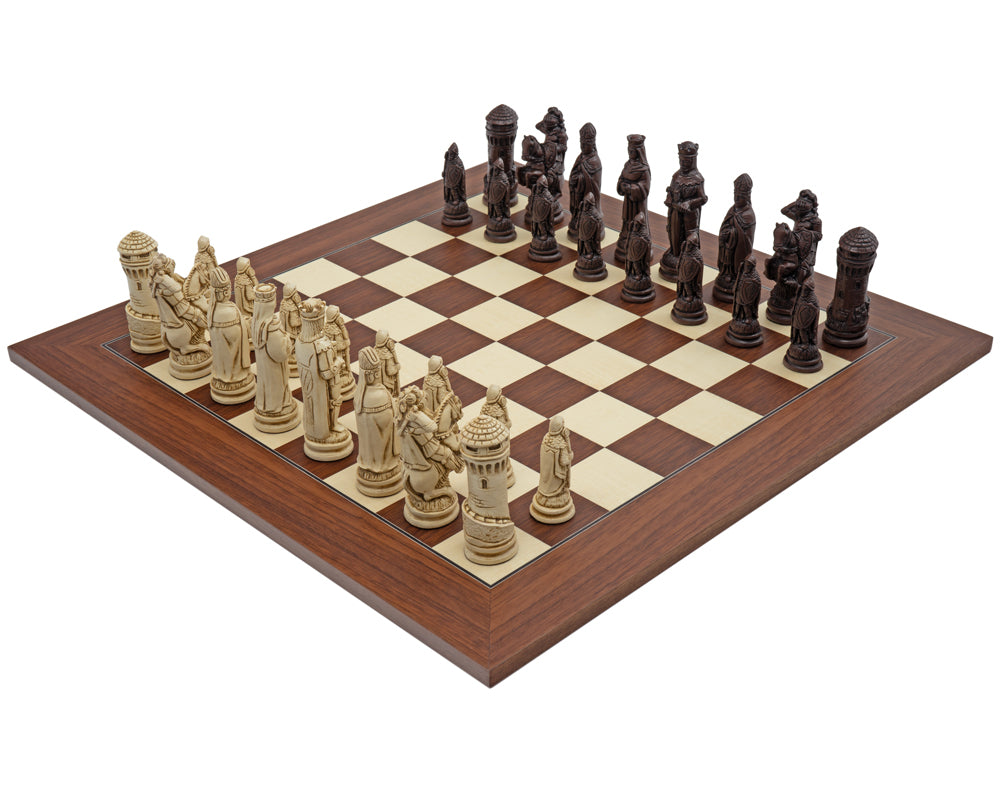 Berkeley Chess Camelot Russet Palisander Grand sjakksett