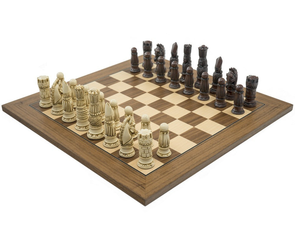 Berkeley Chess Victorian Russet- og Walnut-sjakksett