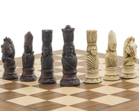 Berkeley Chess Victorian Russet- og Walnut-sjakksett