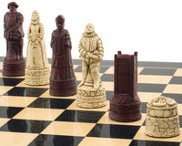 Berkeley Chess Engelsk Black Cardinal Grand sjakksett