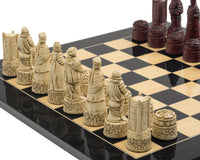 Berkeley Chess Engelsk Black Cardinal Grand sjakksett
