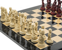 Berkeley Chess Movie Stars Black Cardinal Grand sjakksett