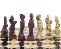 Berkeley Chess Movie Stars Black Cardinal Grand sjakksett