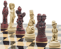 Berkeley Chess Movie Stars Black Cardinal Grand sjakksett