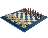 Berkeley Chess Alice in Wonderland Cardinal Blue Sjakksett
