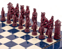 Berkeley Chess Roman Blue Cardinal sjakksett
