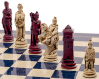 Berkeley Chess Roman Blue Cardinal sjakksett