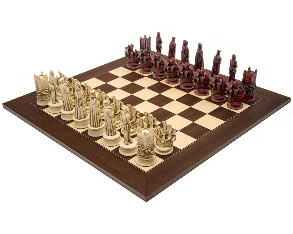 Berkeley Chess Elizabethan Cardinal Palisander Grand sjakksett
