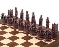 Berkeley Chess Elizabethan Cardinal Palisander Grand sjakksett