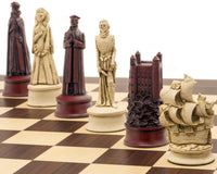 Berkeley Chess Elizabethan Cardinal Palisander Grand sjakksett