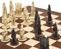 Berkeley Chess Elizabethan Russet- og palisander grand sjakksett