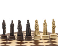 Berkeley Chess Elizabethan Russet- og palisander grand sjakksett