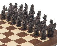 Berkeley Chess Royal Beasts Russet og Palisander Grand sjakksett