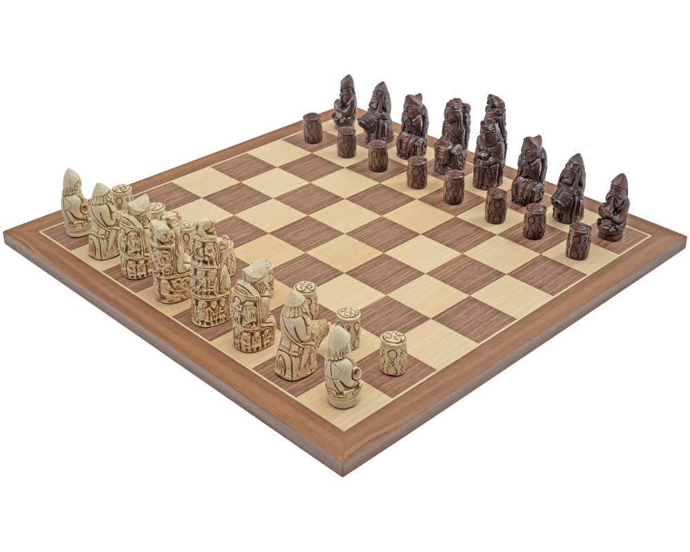 Berkeley Chess Medieval Russet & Walnut Sjakksett