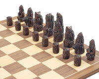Berkeley Chess Medieval Russet & Walnut Sjakksett
