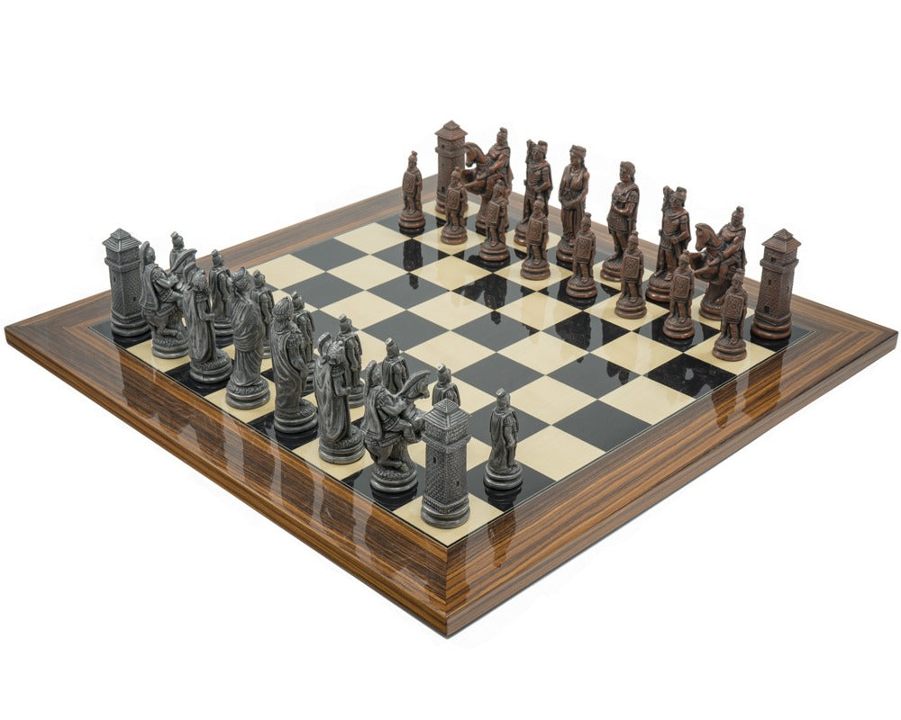 Berkeley Chess Roman metall- og palisander Sjakksett